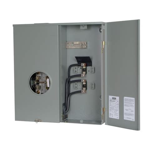 400 amp electric meter enclosure|400 amp overhead meter base.